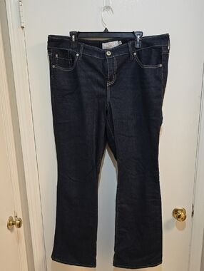 Torrid 16R Dark Blue Straight Jeans